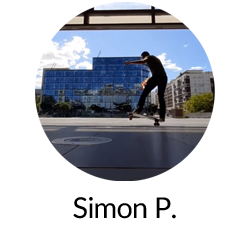 Surfskate video Simon